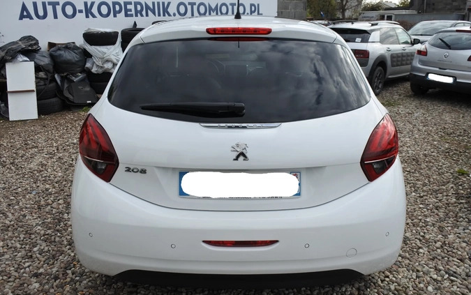 Peugeot 208 cena 31900 przebieg: 121000, rok produkcji 2015 z Białystok małe 407